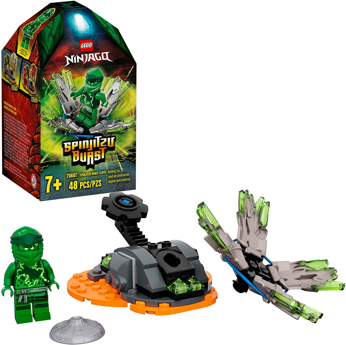 Lego  ninjago spinjitzu burst 70687