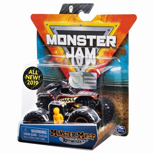 Monster jam metalica rottweiler scara 1 la 64