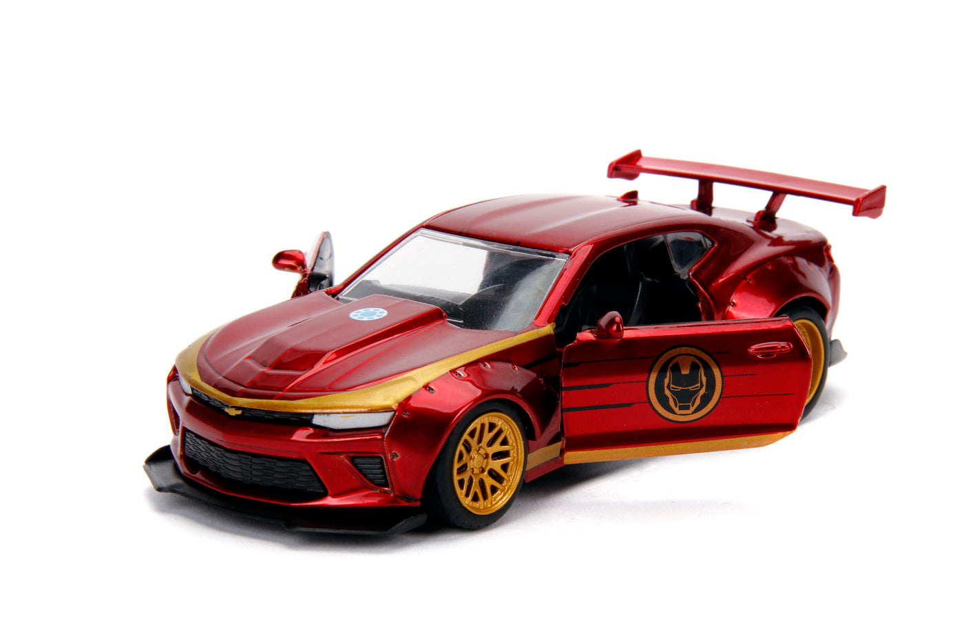 Masinuta metalica iron man 2016 chevy camaro ss scara 1 la 32