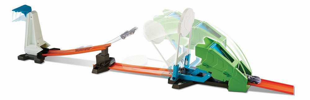 Pista de construit pentru lansare cu masina hot wheels