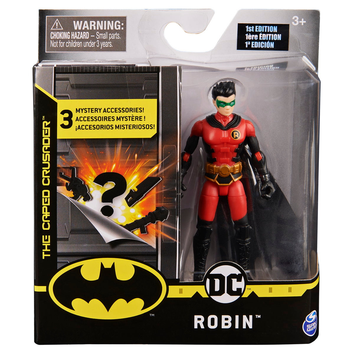 Figurina robin 10cm cu 3 accesorii surpriza