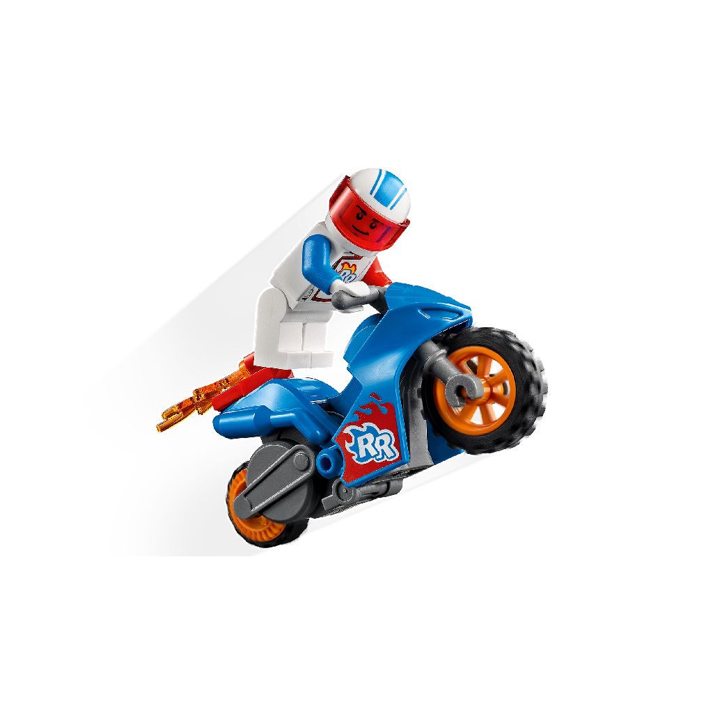 Lego city motocicleta de cascadorie-racheta 60298