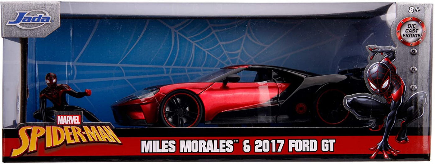 Masina metalica spider-man ford gt 2017 miles morales