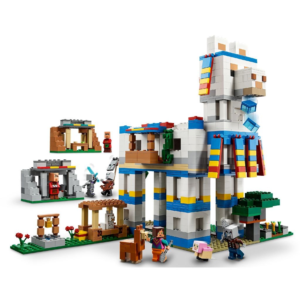 Lego minecraft satul lamei 21188