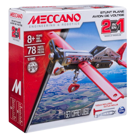 Meccano kit avion 2 in 1