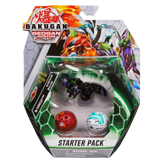 Bakugan s3 pachet starter fenneca ultra, crustillion si nillious