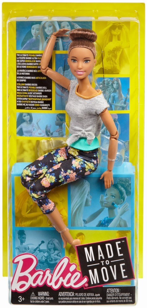 Papusa barbie mereu in miscare yoga style