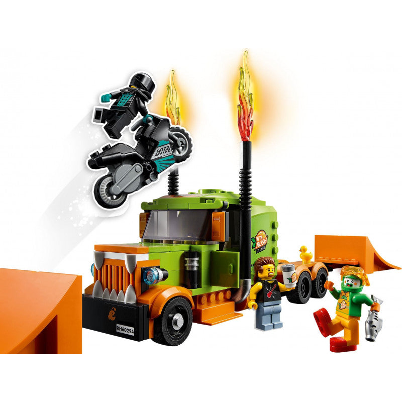 Lego city camion de cascadorii 60294