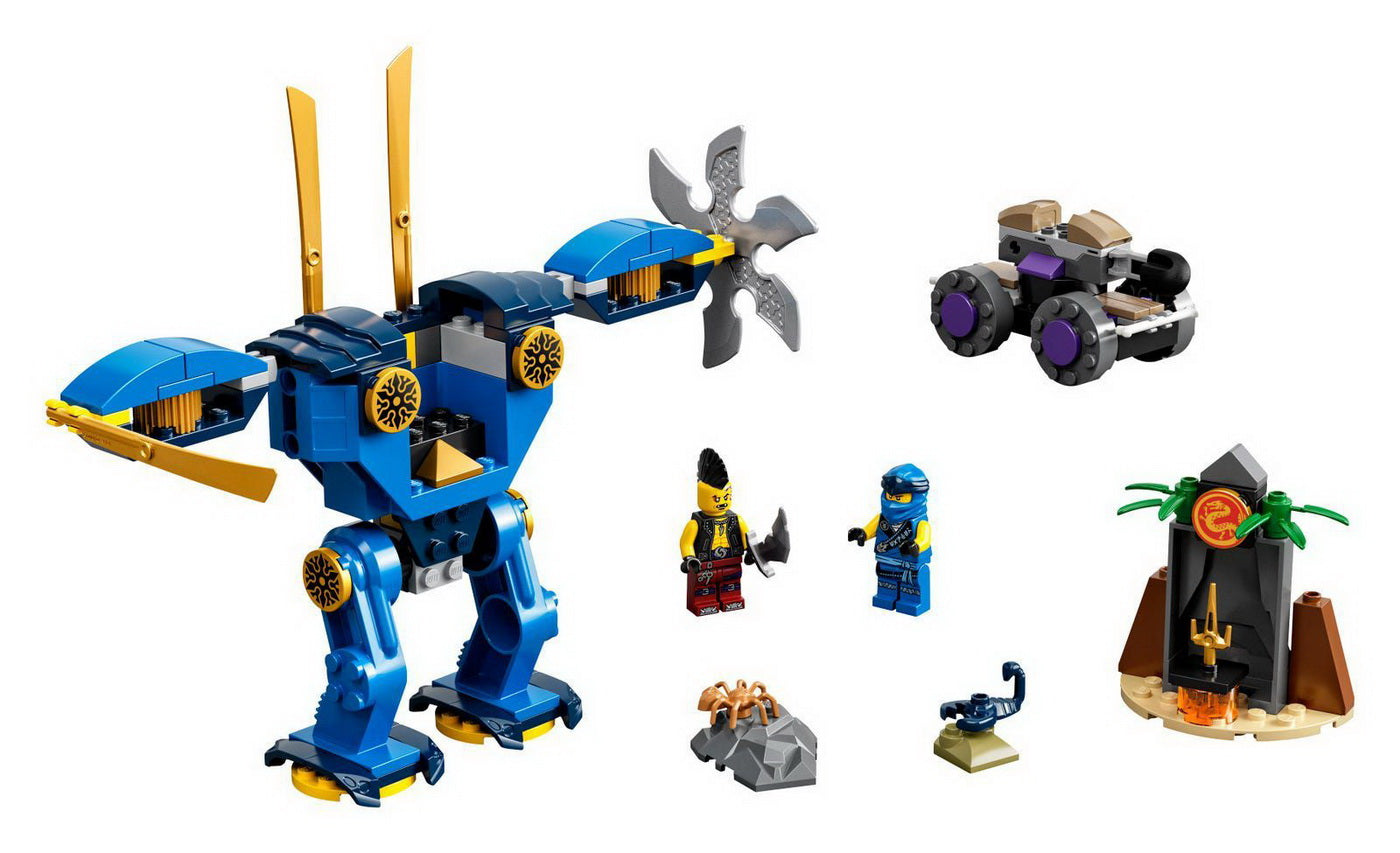 Lego ninjago robotul electro al lui jay 71740