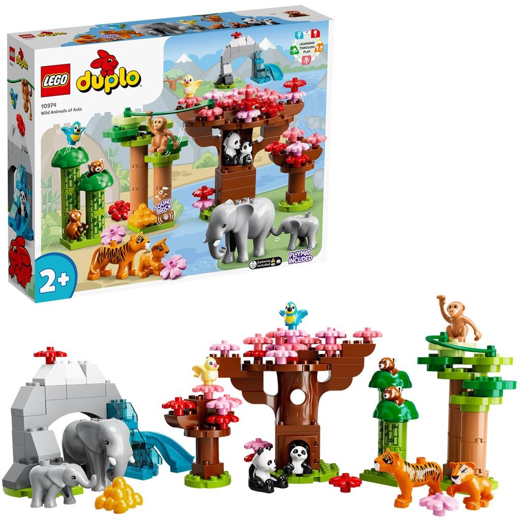 Lego duplo animale salbatice din asia 10974