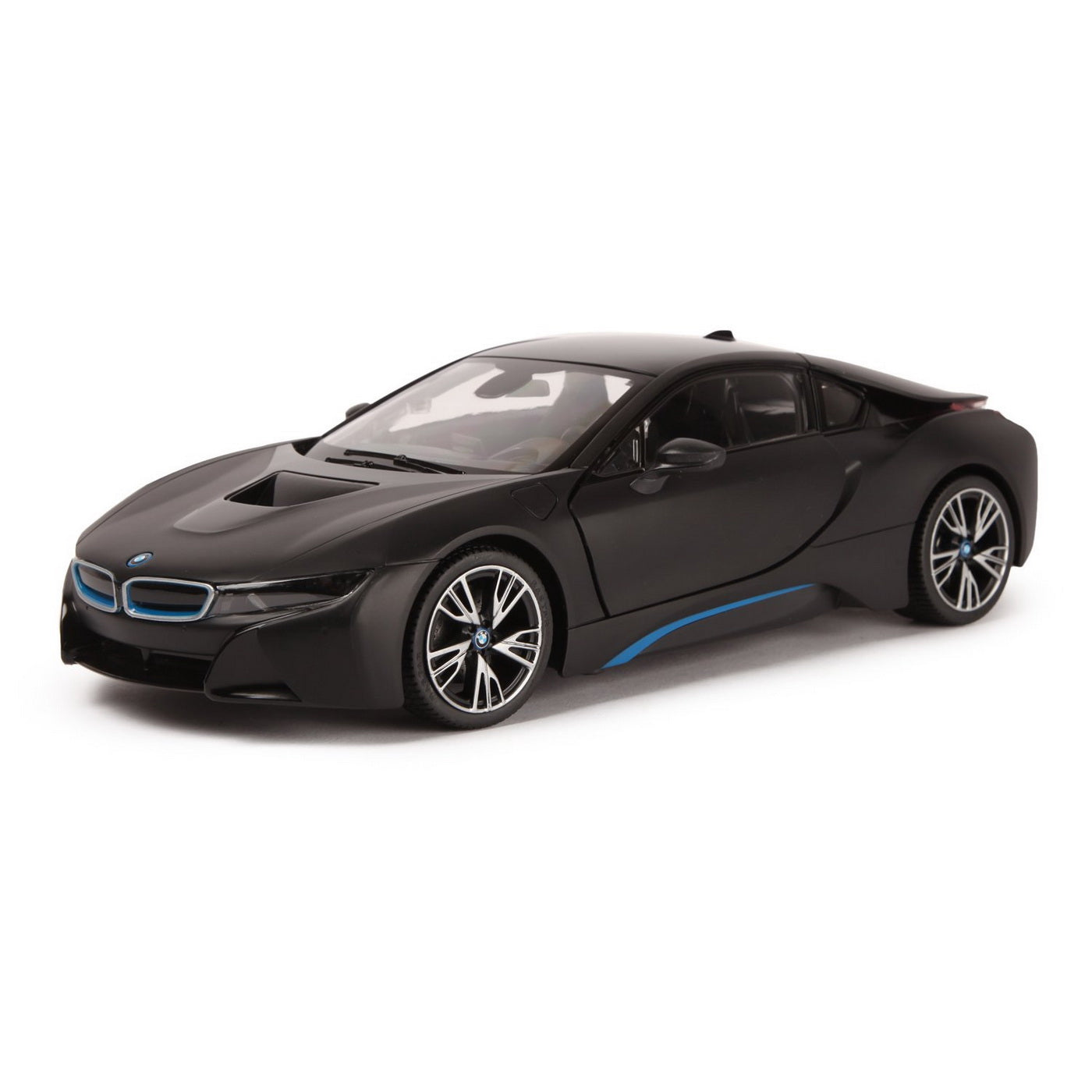 Masina cu telecomanda bmw i8 negru scara 1 la 14