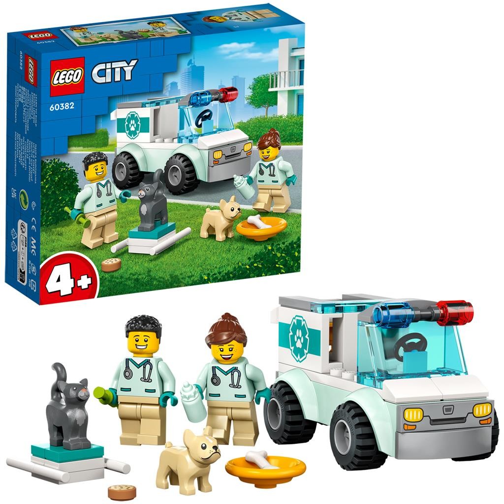 Lego city ambulanta veterinara 60382