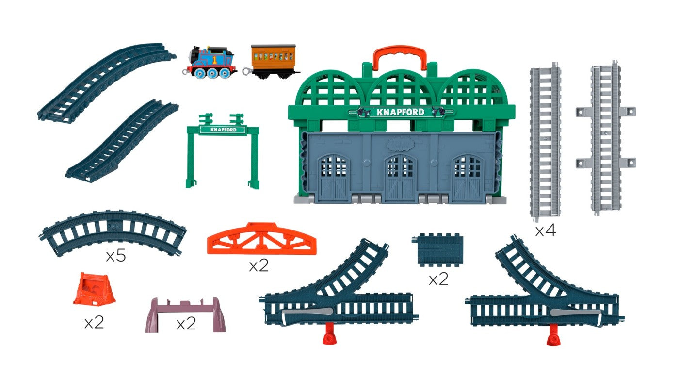 Thomas set de joaca motorizat gara knapford