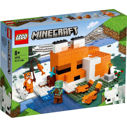 Lego minecraft vizuina vulpilor 21178