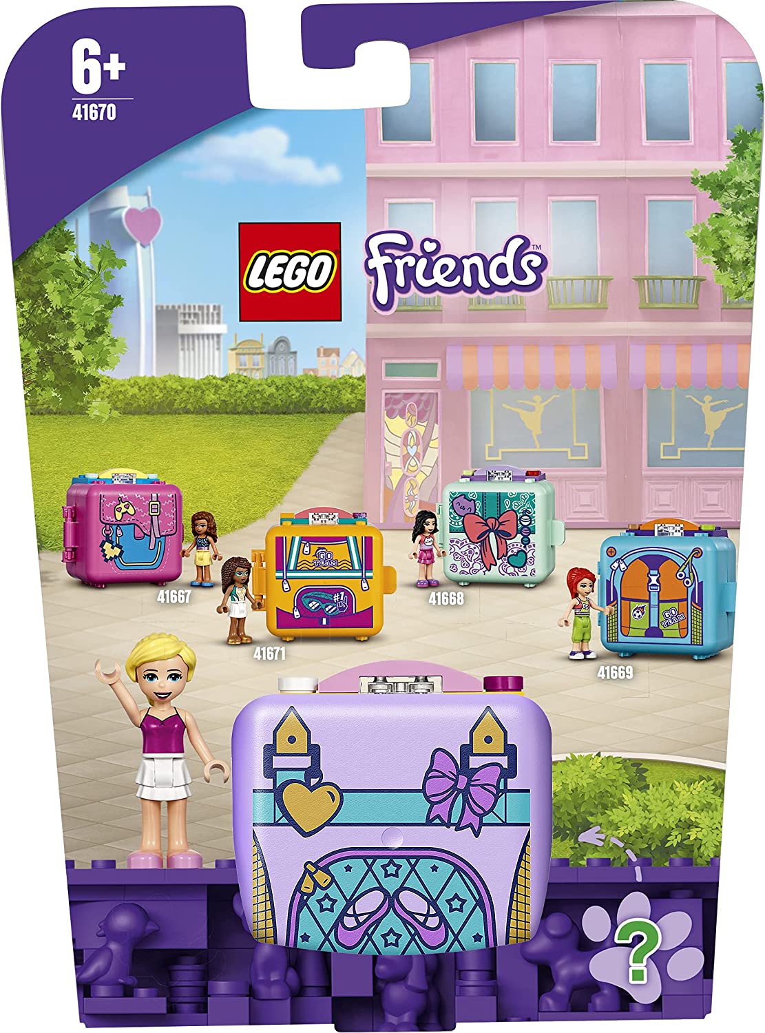 Lego friends cubul de balet al lui stephanie 41670