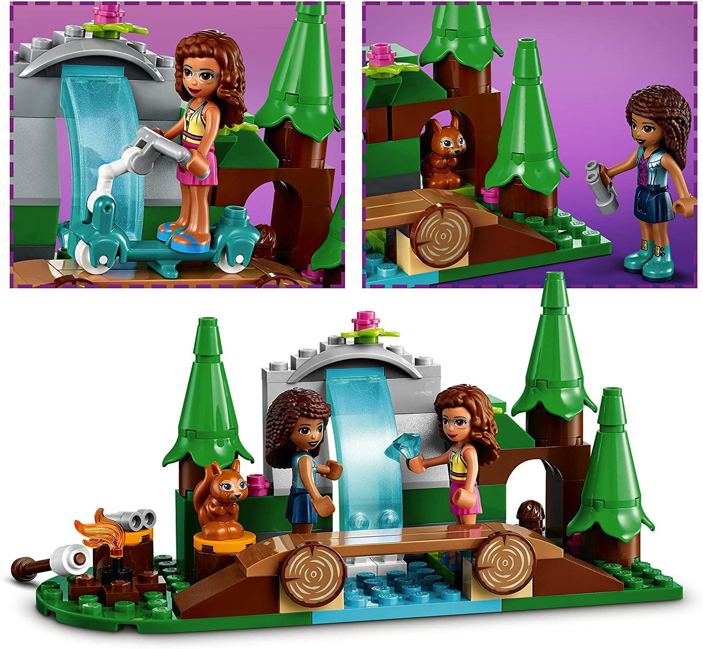 Lego friends cascada din padure 41677