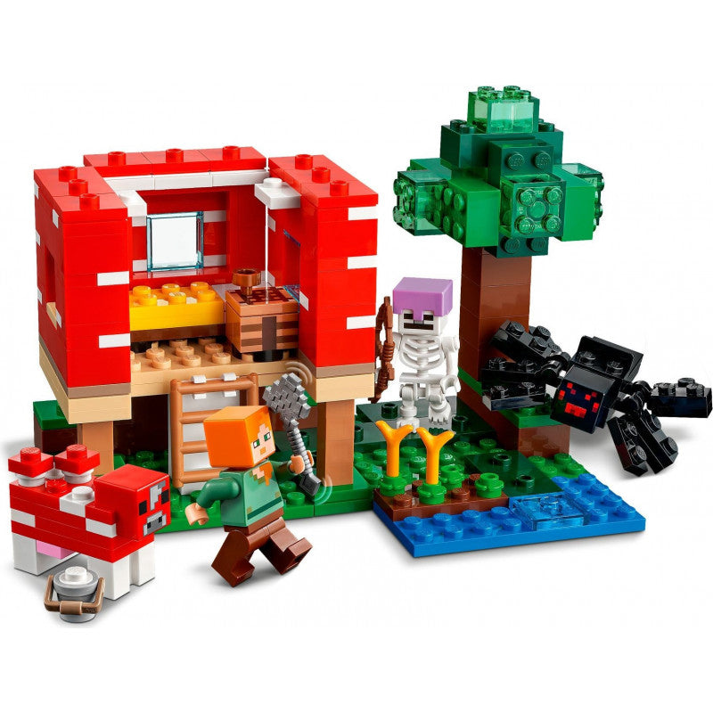 Lego minecraft casa ciuperca 21179