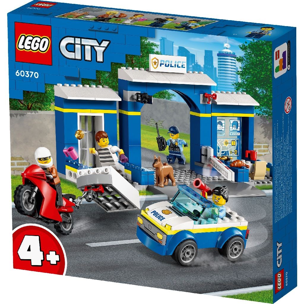 Lego city urmarire la sectia de politie 60370