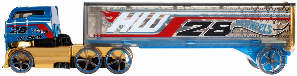 Set camion si masina sport hot wheels rog dog