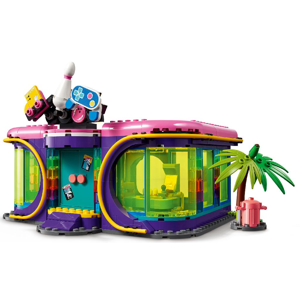 Lego friends galeria disco cu jocuri electronice 41708