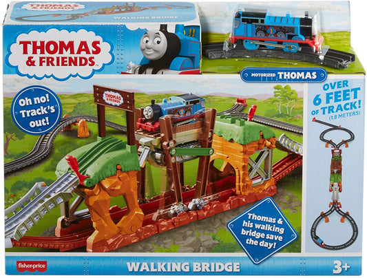 Thomas set motorizat traverseaza podul