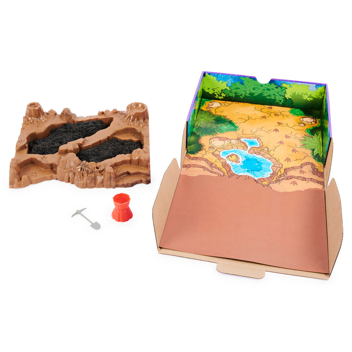 Set kinetic sand dino santierul arheologic