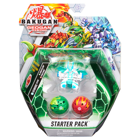 Bakugan s3 pachet starter demorc ultra, crustillion si pincitaur