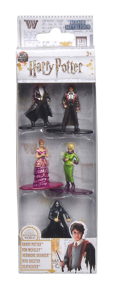 Harry potter 5 figurine metalice in set scara 1 la 65