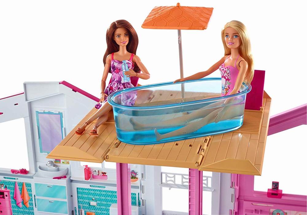 Casa barbie fabuloasa cu 3 etaje