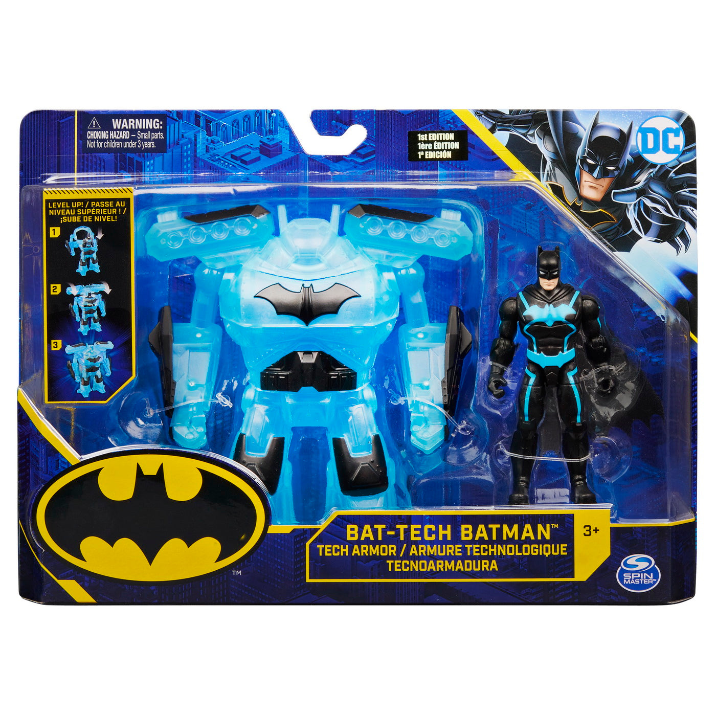 Batman figurina deluxe cu costum high tech