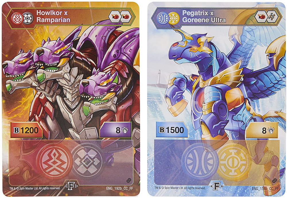 Bakugan s2 set de lupta ultra tretorous pegatrix goreene cu baku-gear