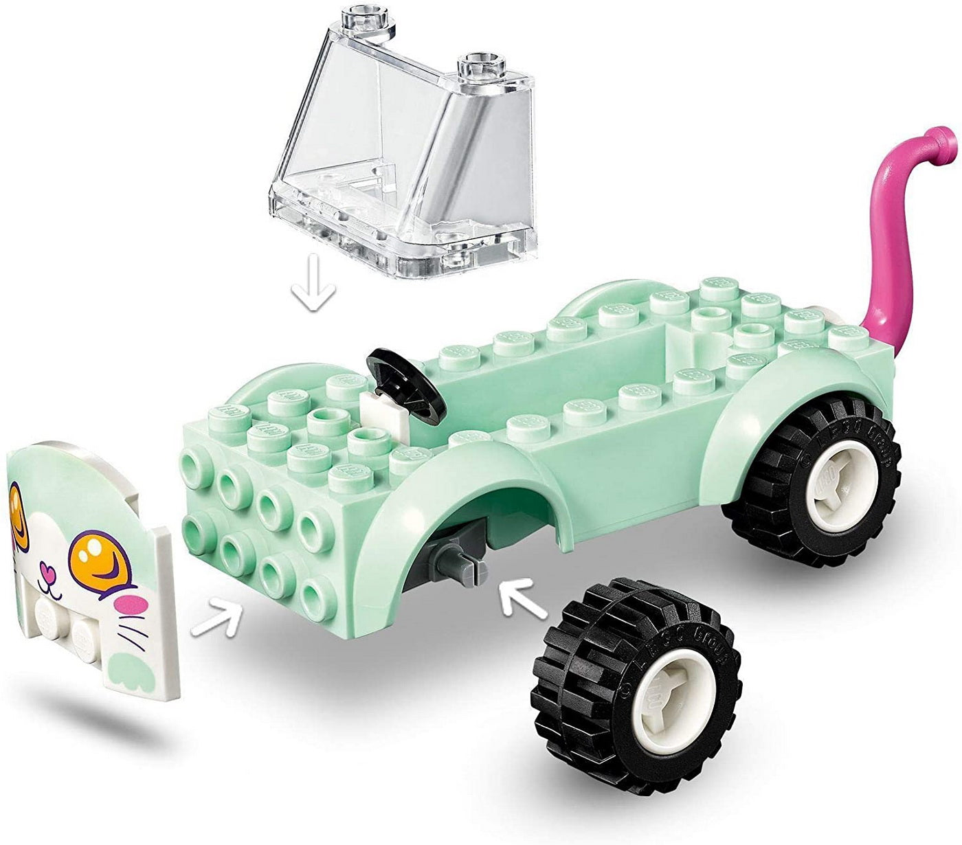 Lego friends masina pentru ingrijirea pisicilor 41439