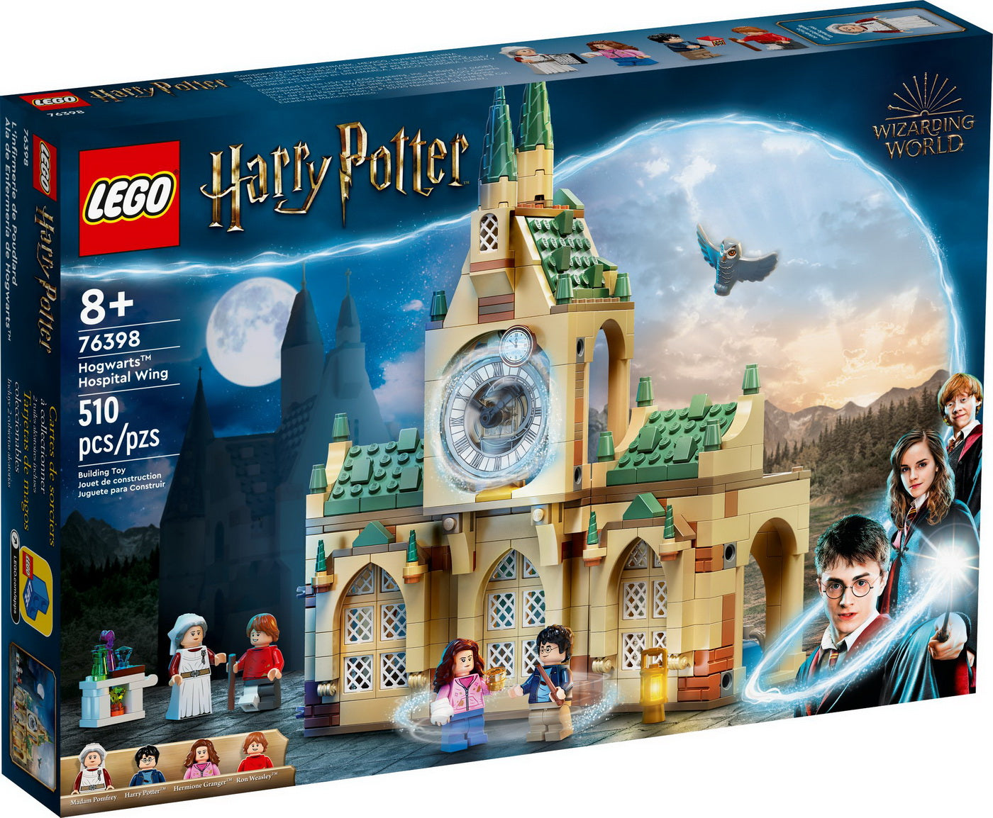 Lego harry potter aripa spitalului hogwarts 76398