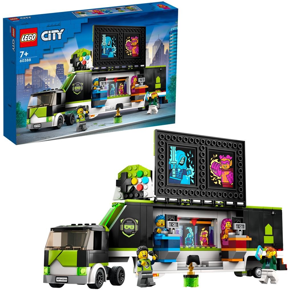 Lego city camion pentru turenul de gaming 60388