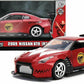 Masinuta metalica power rangers 2009 nissan gt-r r35 scara 1 la 32