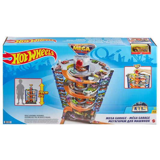 Hot wheels action mega garajul