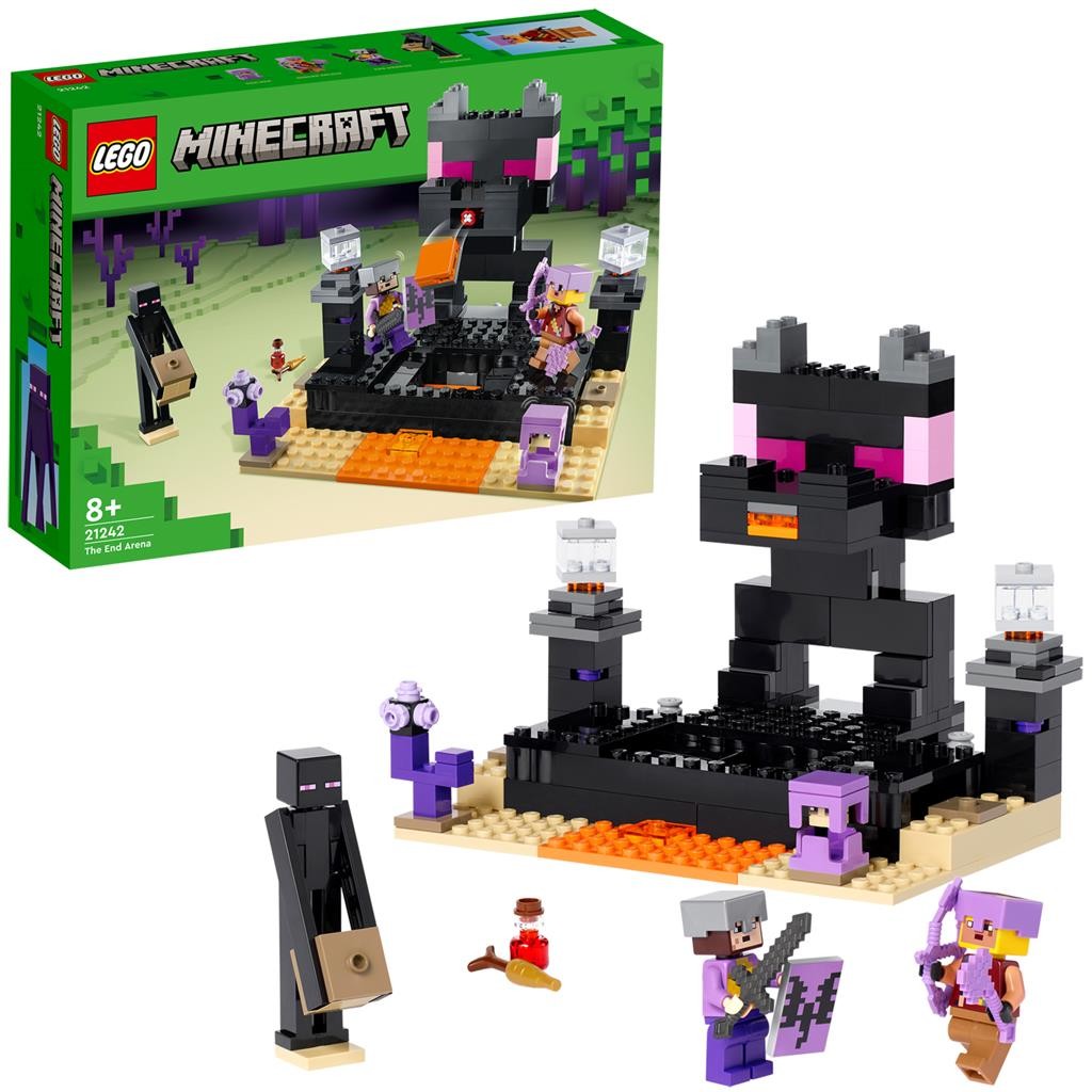 Lego minecraft arena din end 21242