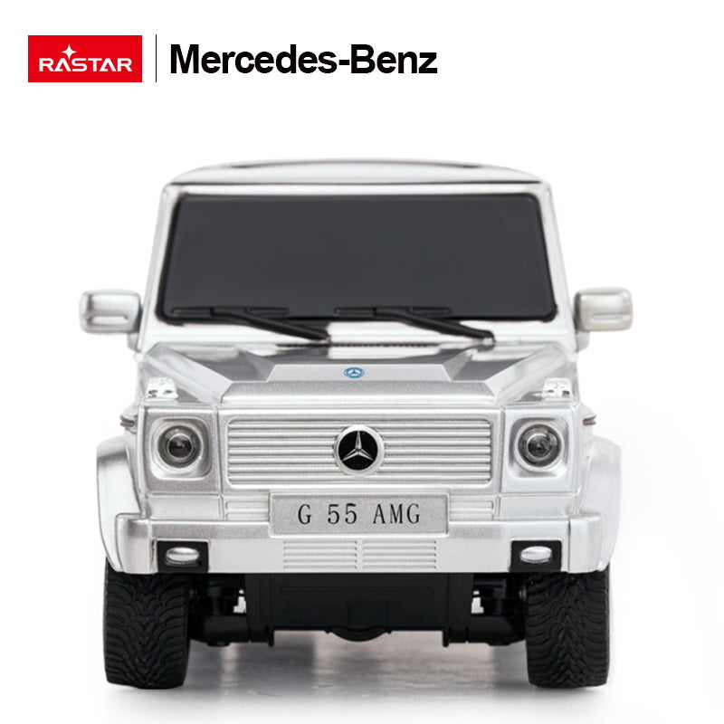 Masina cu telecomanda mercedes-benz g55 gri cu scara 1 la 24