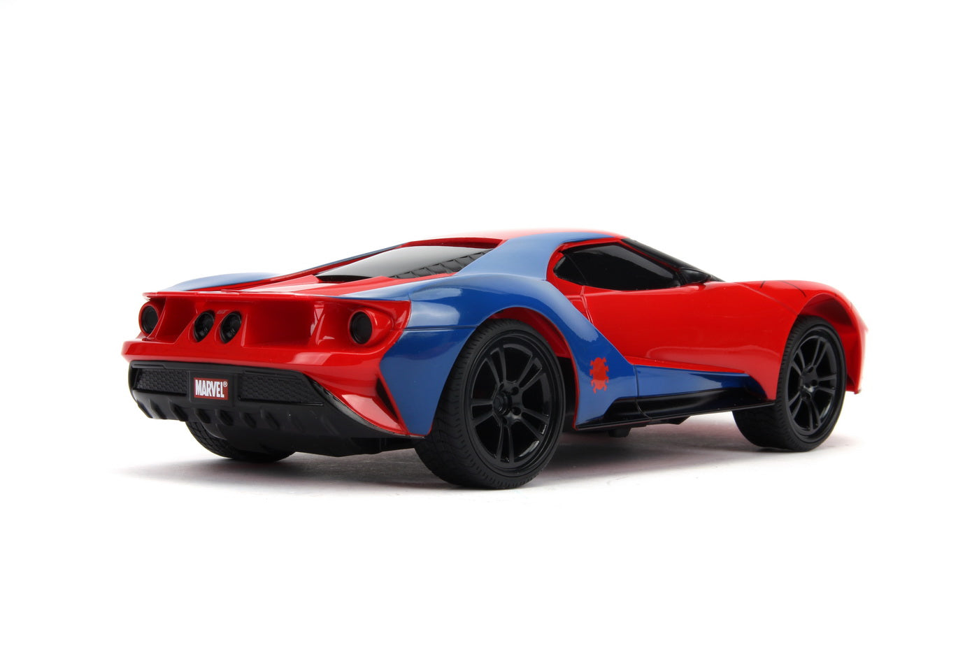 Masinuta radiocomandata spiderman 2017 ford gt scara 1 la 16