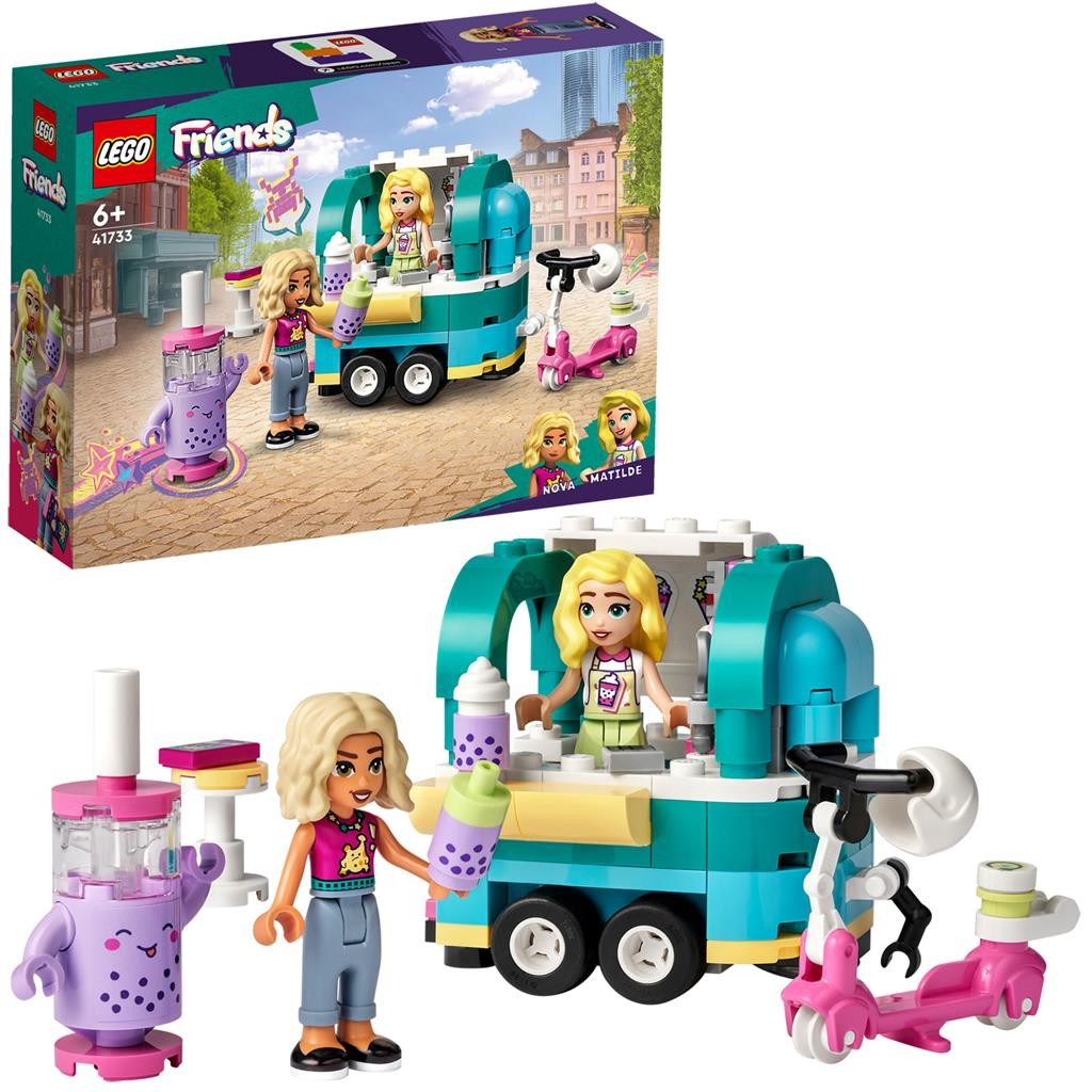 Lego friends magazin ambulant de ceai cu tapioca 41733