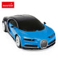 Masina cu telecomanda bugatti chiron albastru cu scara 1 la 24