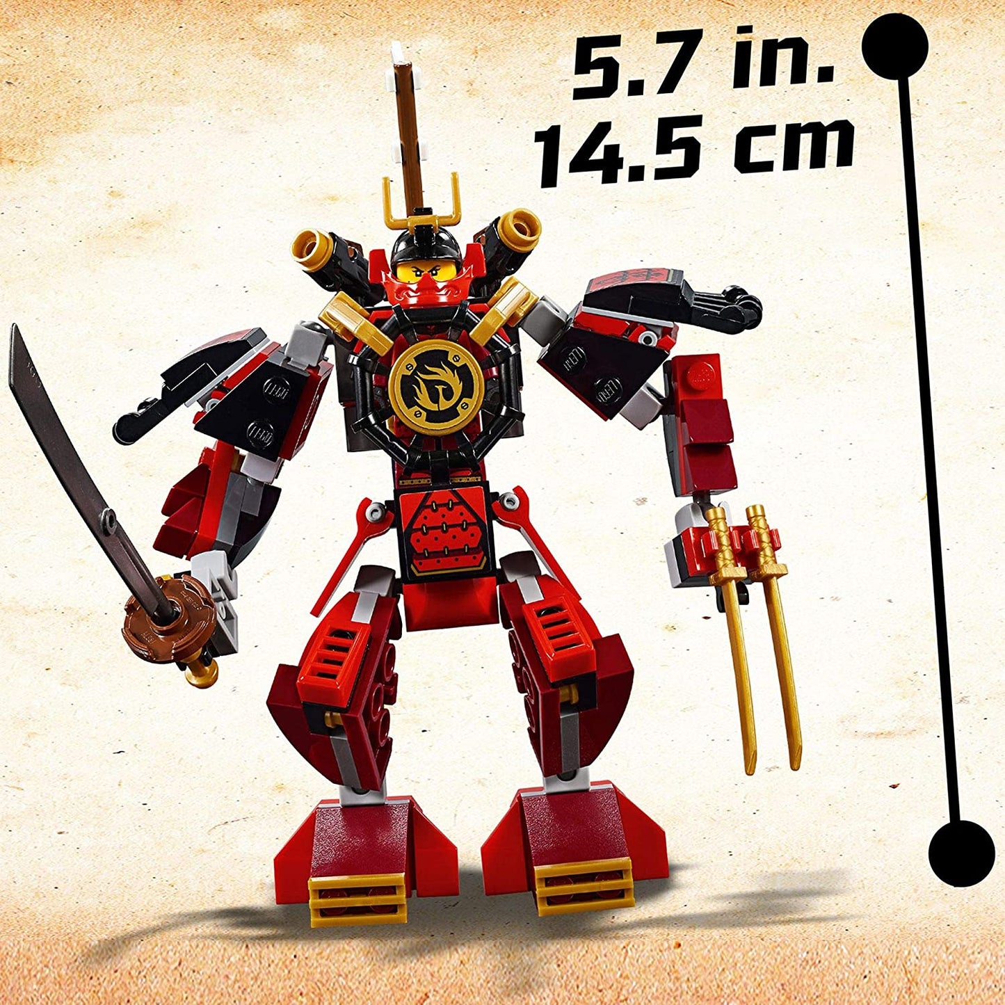 Lego samurai mech