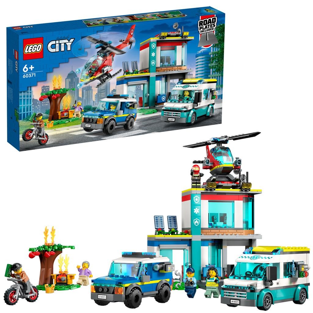 Lego city centru pentru vehicule de urgenta 60371