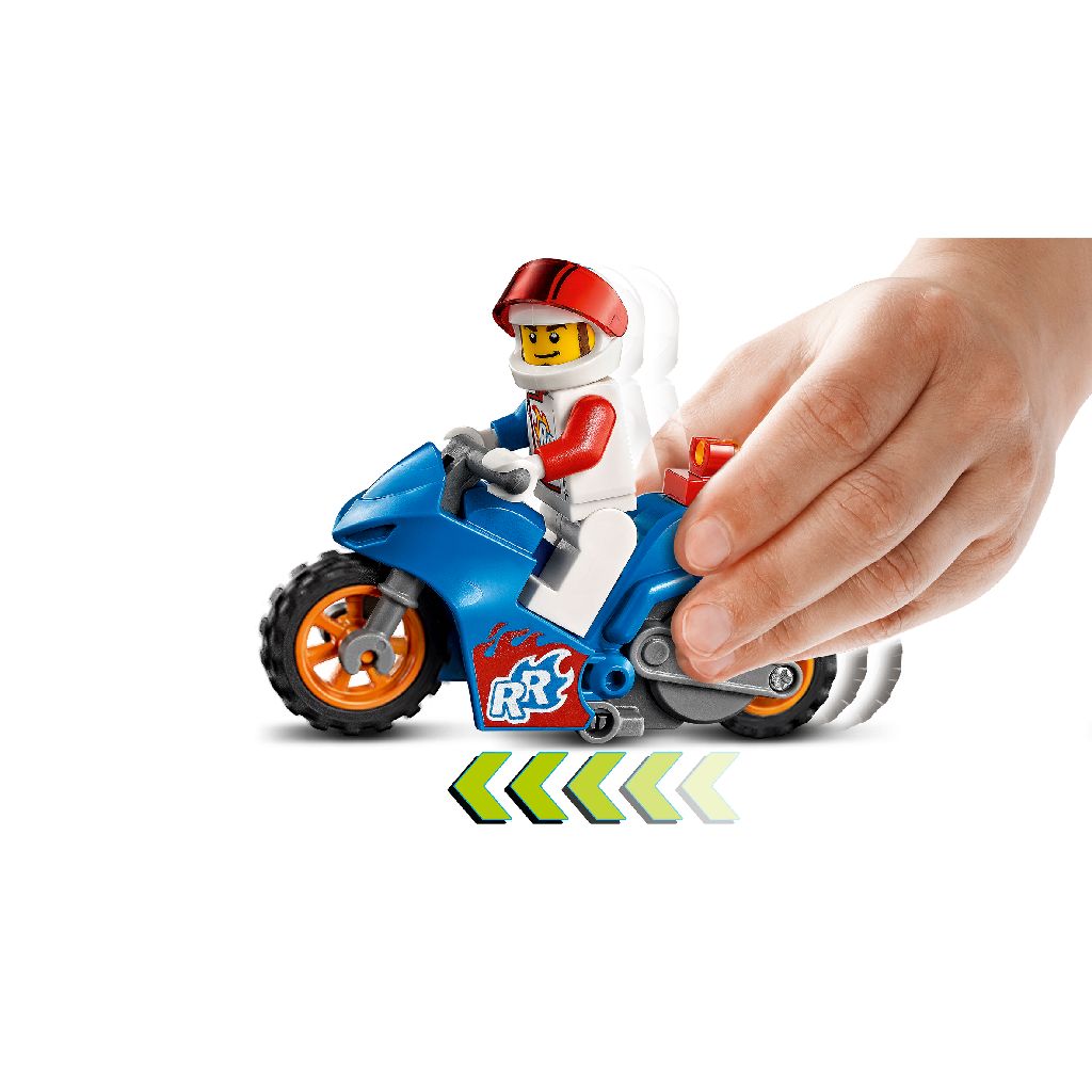 Lego city motocicleta de cascadorie-racheta 60298