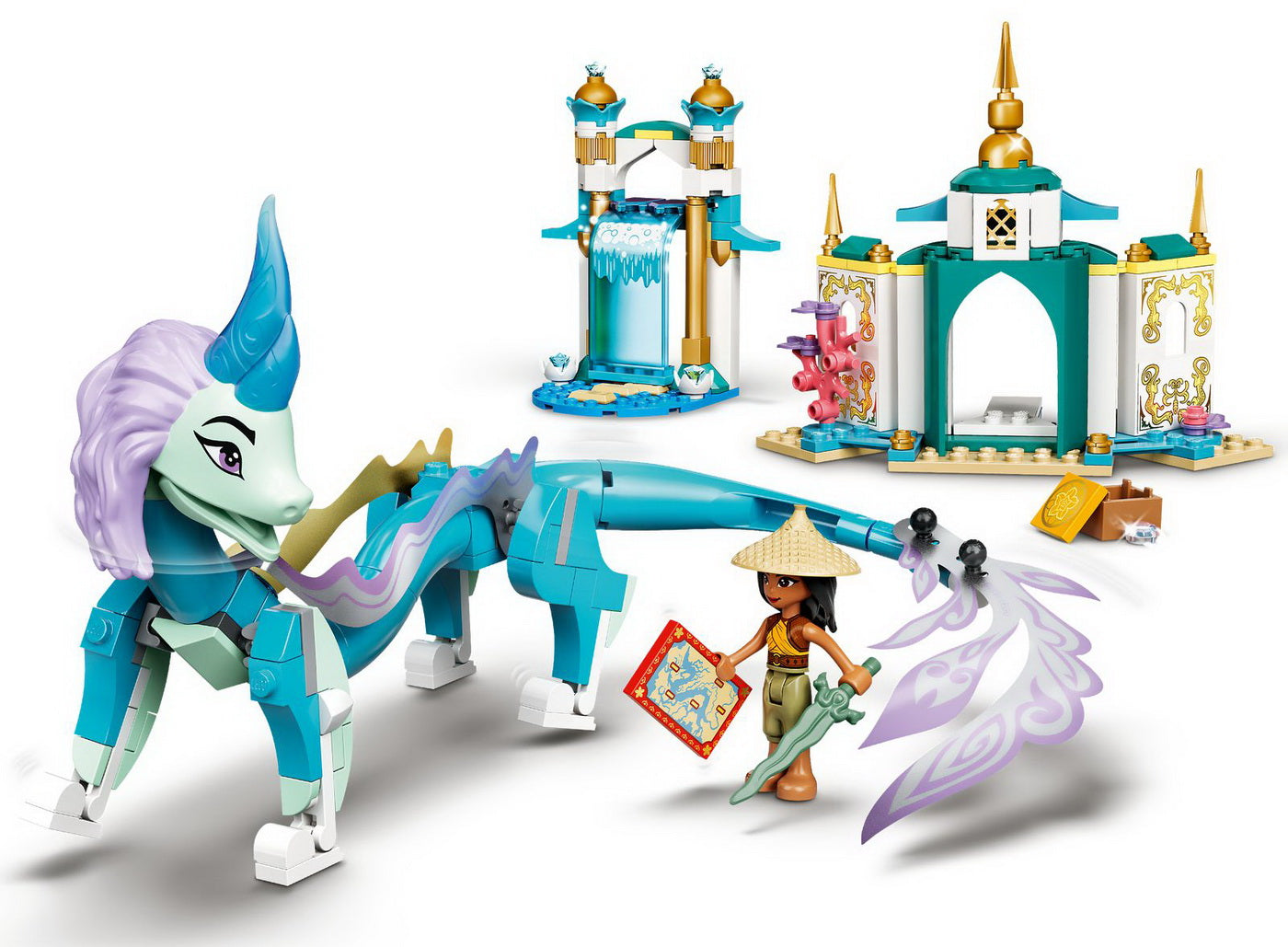 Lego disney  raya si dragonul sisu 43184