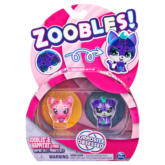 Zoobles pachet animalute de transformare unicorn si tigru