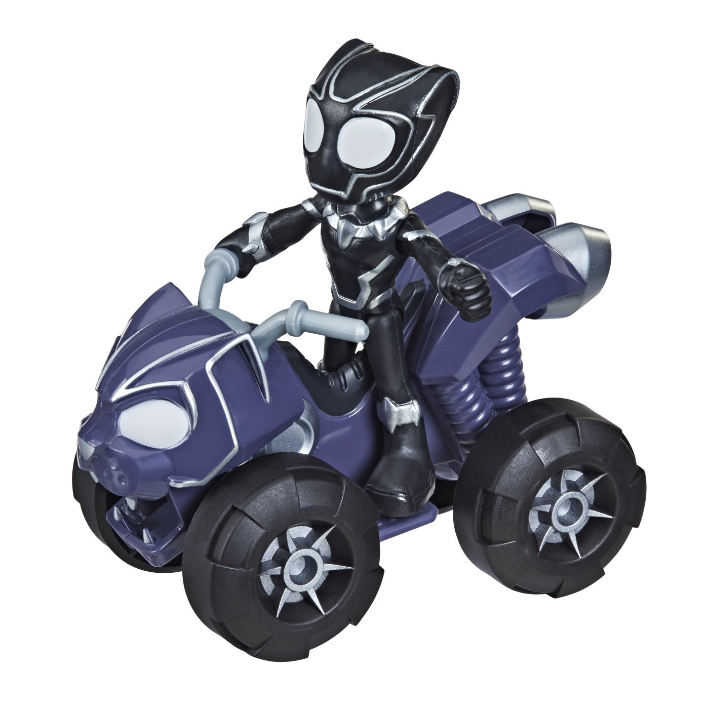 Spidey prietenii extraordinari set vehicul si figurina black panther