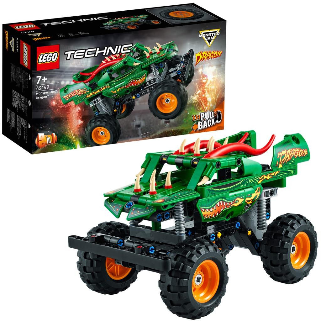 Lego technic monster jam dragon 42149