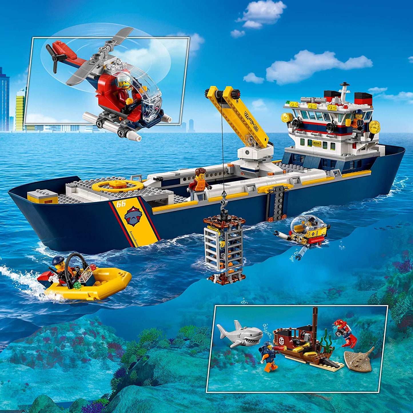 Lego nava de explorare a oceanului