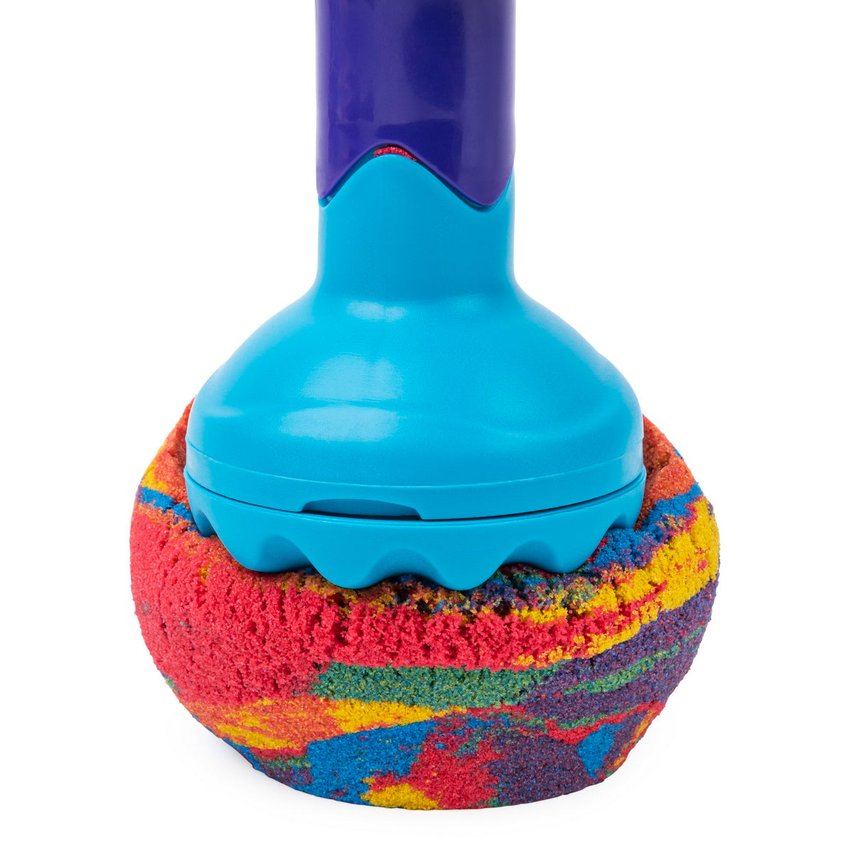 Kinetic sand set unelte de curcubeu cu accesorii